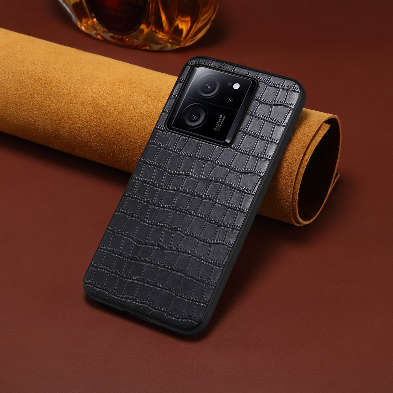 For Xiaomi 13T / Redmi K60 Ultra Case Crocodile Textured Leather+TPU+PC Slim Phone Cover For Xiaomi 13T / Redmi K60 Ultra Case Crocodile Textured Leather+TPU+PC Slim Phone Cover
